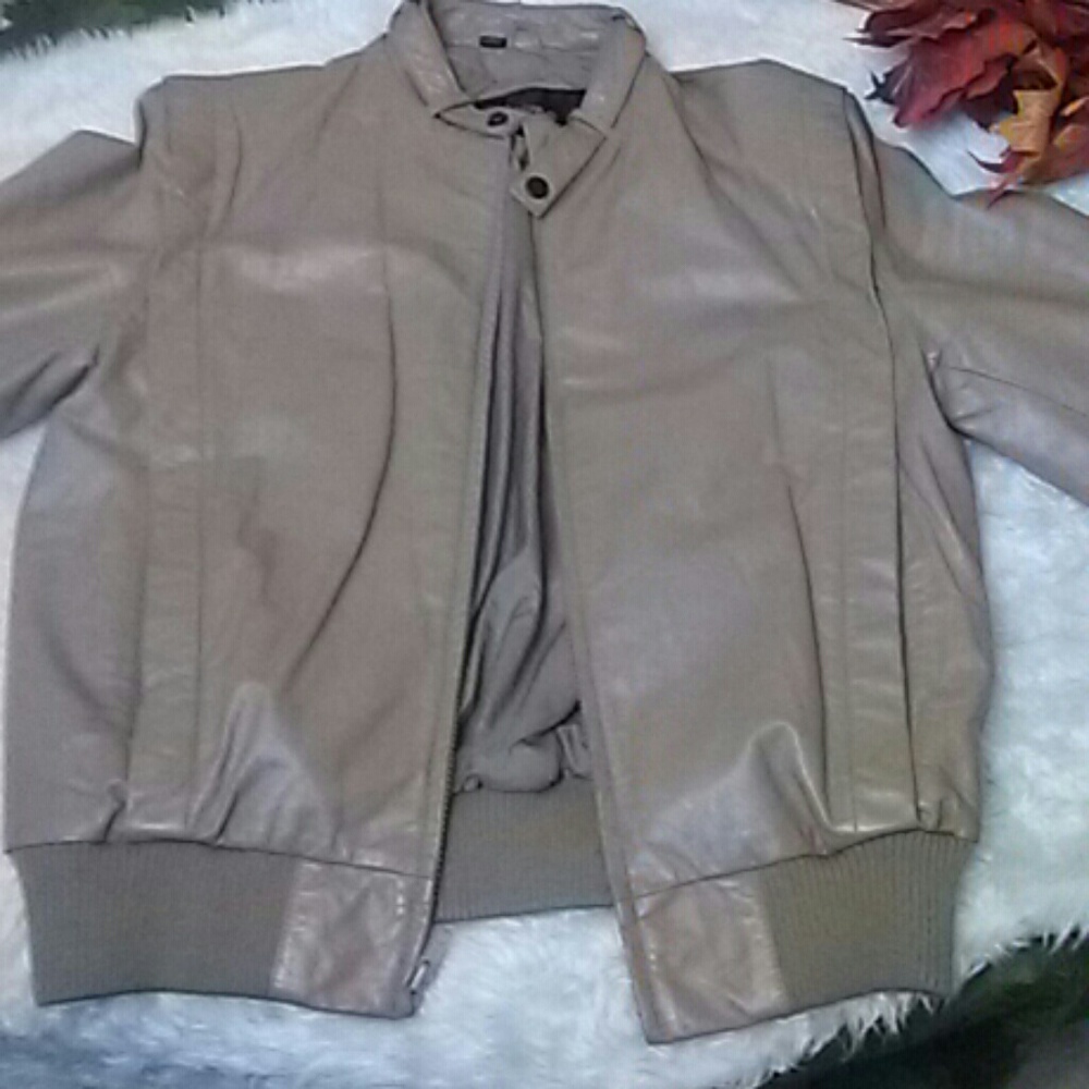 Wilson's suede & leather jacket